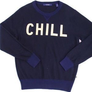 Scotch & Soda Men’s Blue Chill sweater Medium